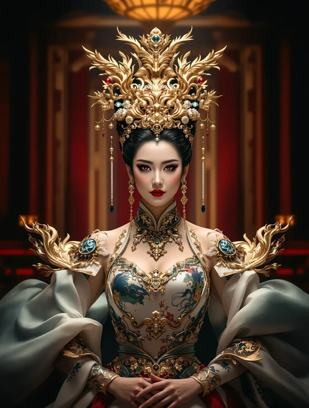 宫阙春衫：一纸婚书定江山短剧封面，古装题材，共90集
